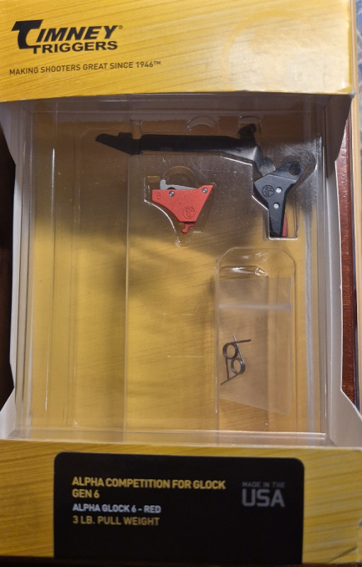 Prodám spoušť Timney Glock Gen. 6