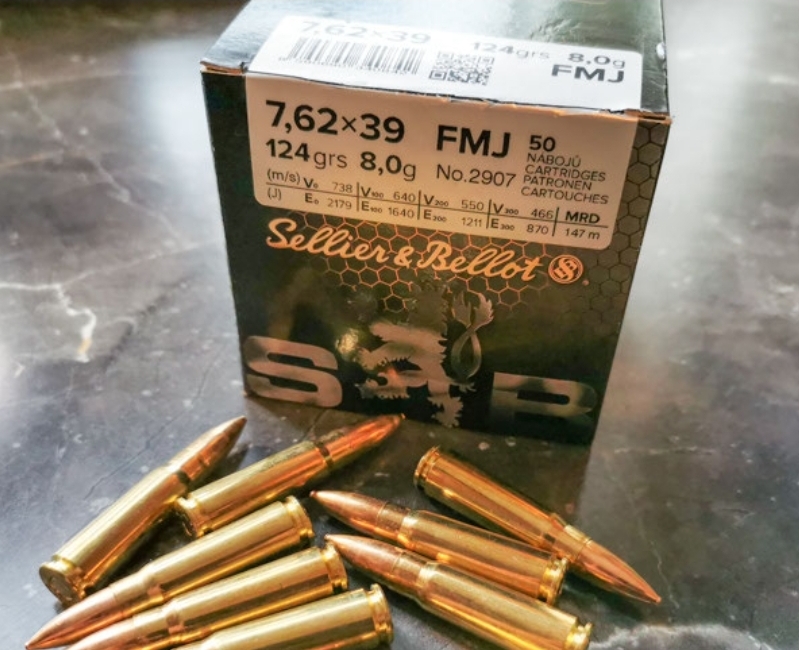 7.62x39mm SellierBellot 