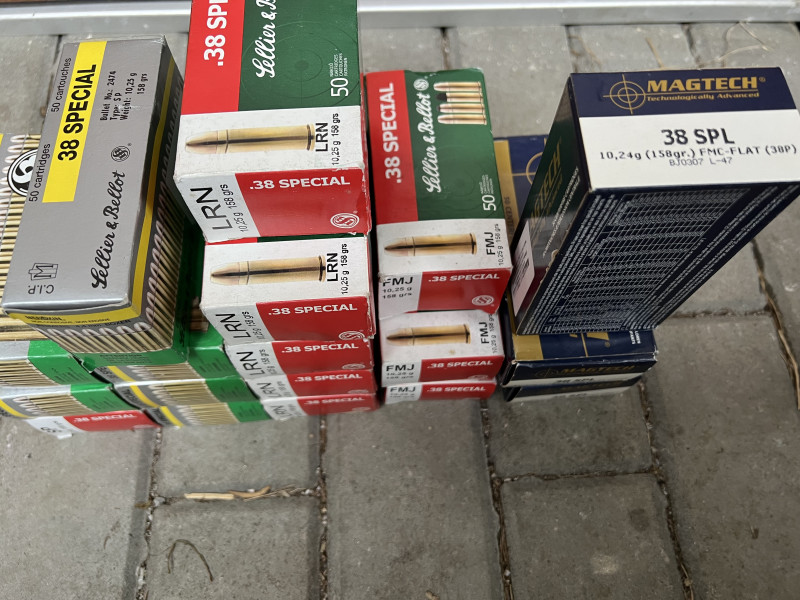 38 Speciál SB, Magtech, PMC, Winchester, …