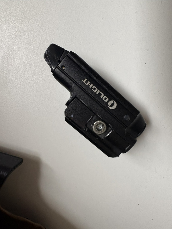 RH HOLSTER GLOCK 19 LEFT + OLIGHT MINI