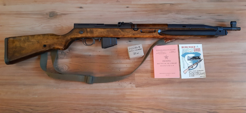 Česká Zbrojovka vz 52/57, ráže 7,62 x 39