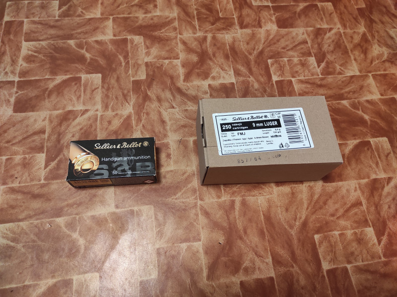 SB 9mm Luger FMJ 124grs/ 8g 5,7 Kč/ks