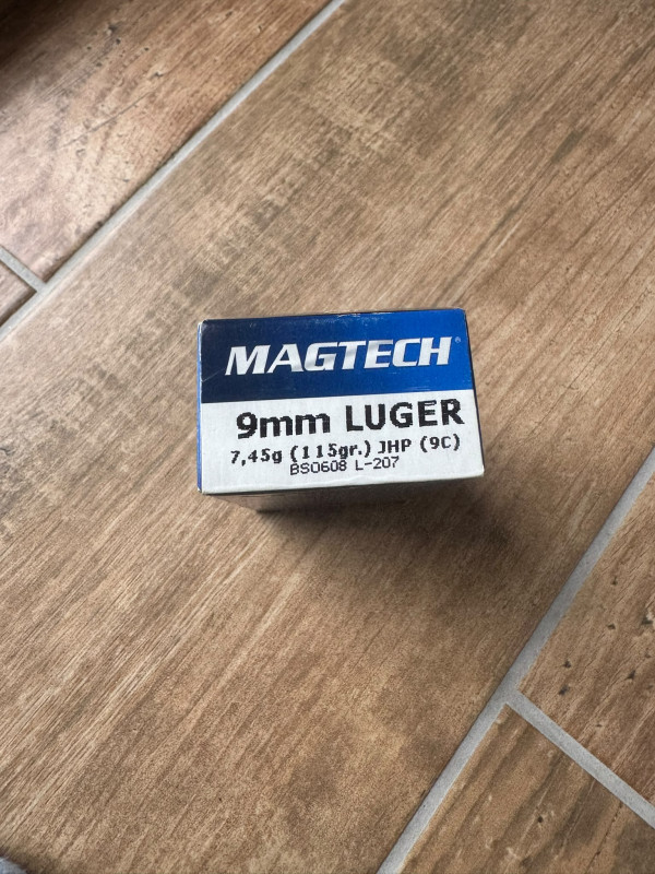Magtech 9mm JHP