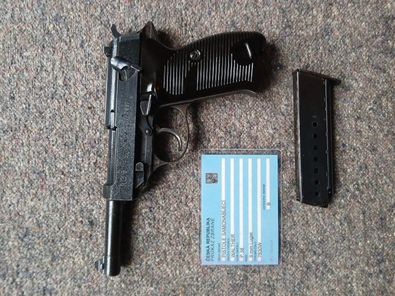 P38 P 38 Walther, Spreewerk.