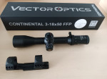 Vector Optics Continental 3-18x50 FFP 34mm MRAD