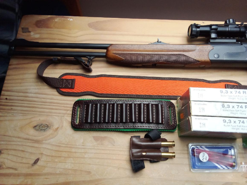 Kulová kozlice 9,3x74 Finnclassic
