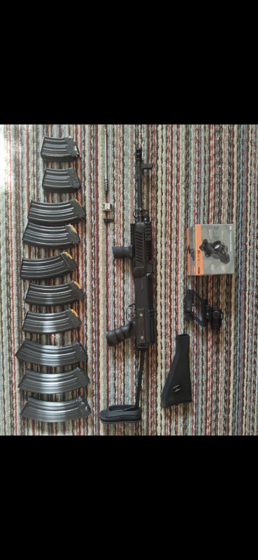 Sa vz.58 - 858 tactical + doplňky/upgrade
