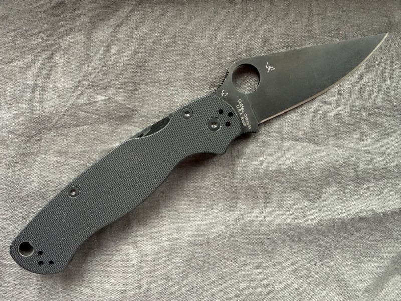 Nůž Spyderco Paramilitary 2 black CPM-S45VN