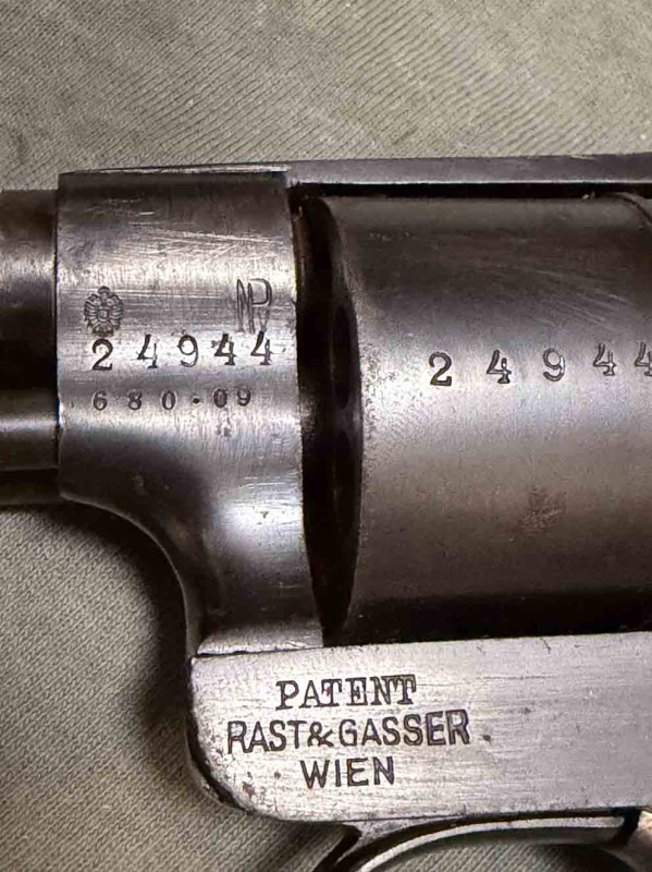 Revolver Rast & Gasser 