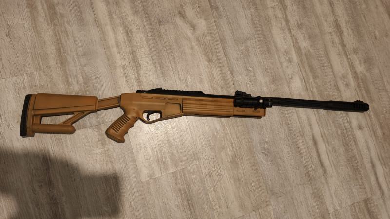 Vzduchovka Hatsan Airtac 5,5 mm – přestavba