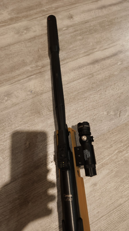 Vzduchovka Hatsan Airtac 5,5 mm – přestavba
