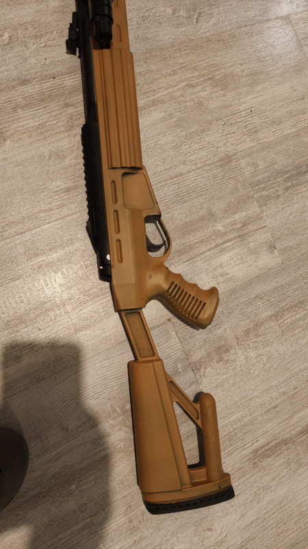 Vzduchovka Hatsan Airtac 5,5 mm – přestavba