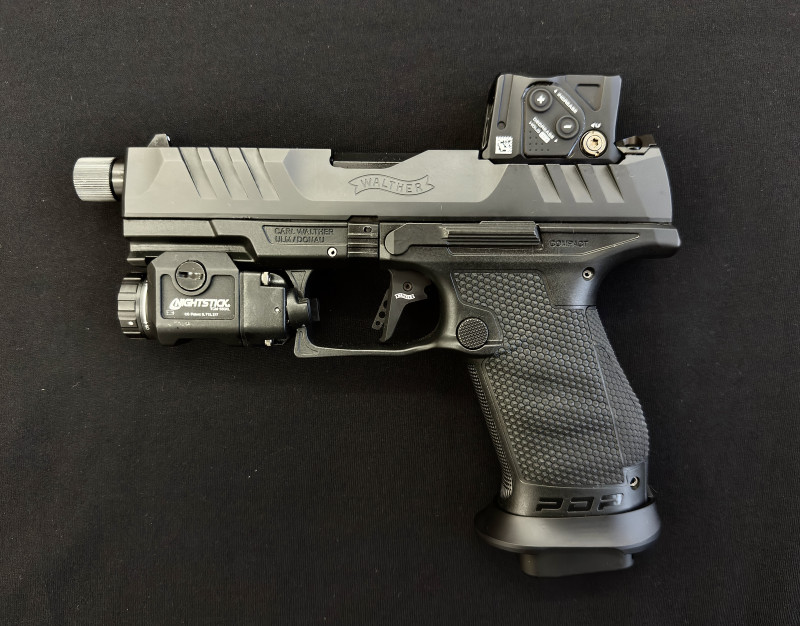 Walther PDP PRO SD Compact 4,6 + COA + nightstick + pouzdra 