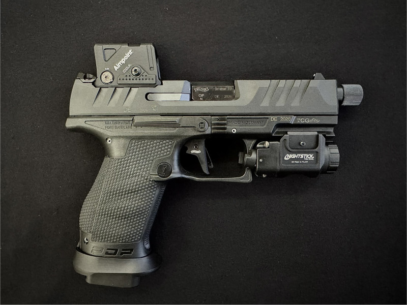 Walther PDP PRO SD Compact 4,6 + COA + nightstick + pouzdra 
