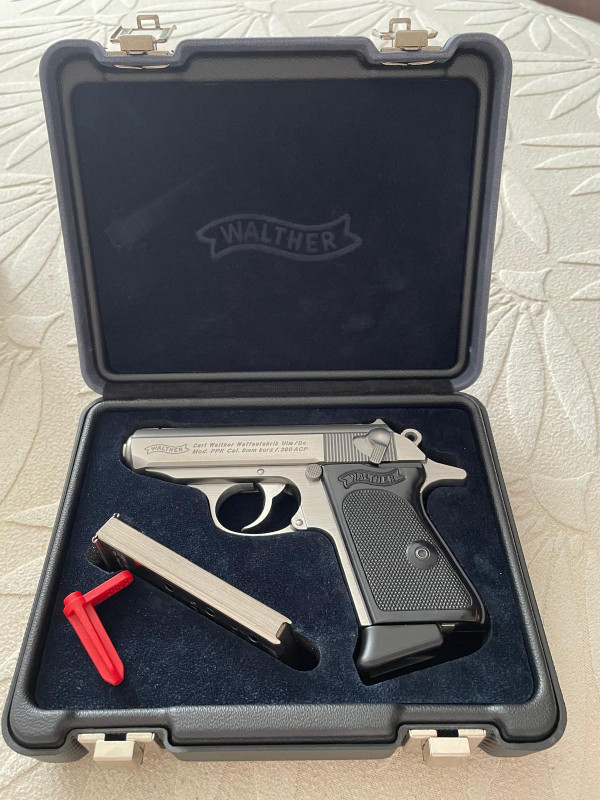 Walther PPK 007 nerezové provedení
