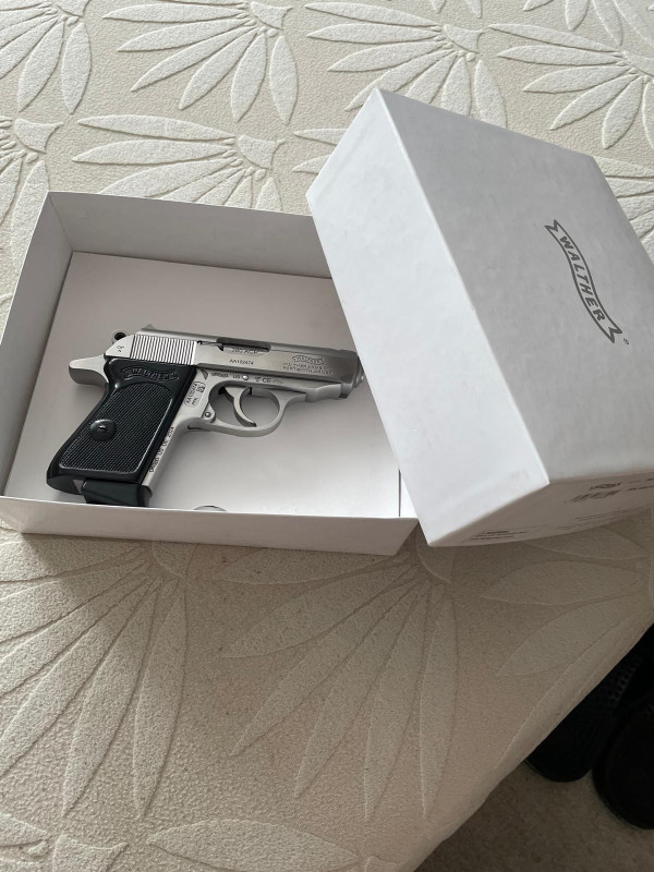 Walther PPK 007 nerezové provedení