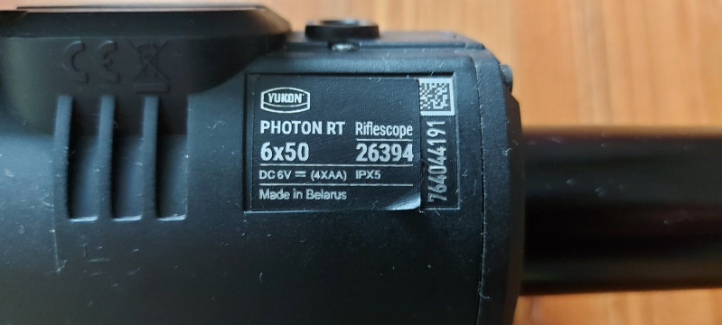 Yukon Photon RT 6x50 s přísvitem