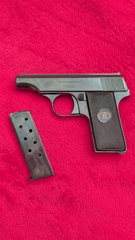 Prodám Walther model 8 ráže 6.35
