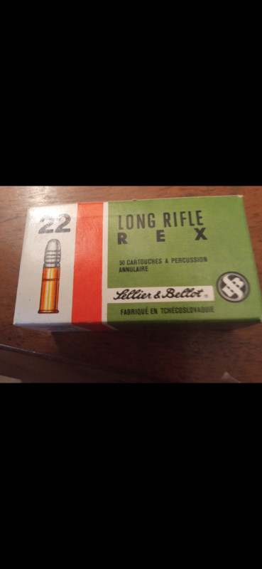 Prodám náboje 22 LR REX 