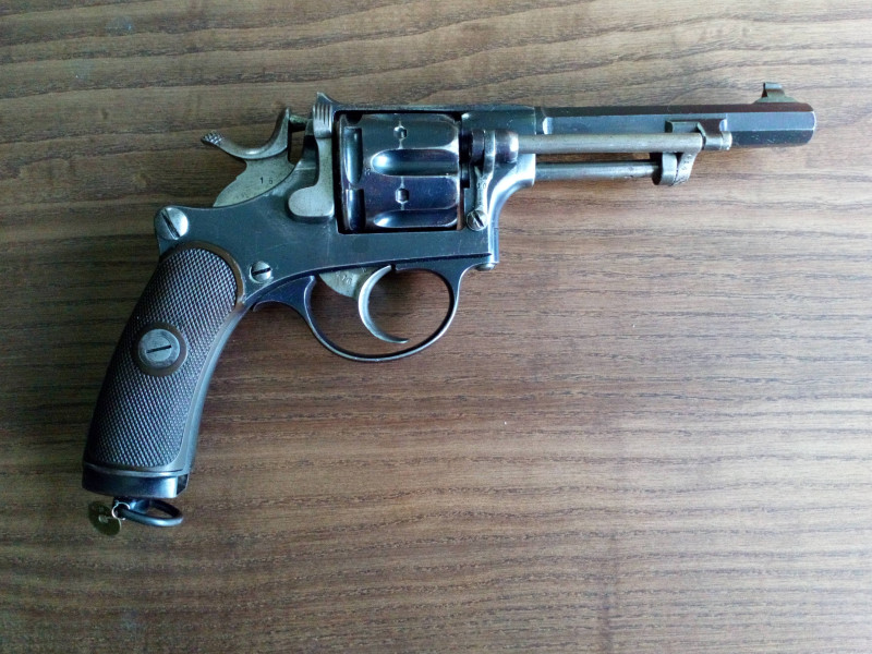 Revolver Galand-Schmidt M1882 