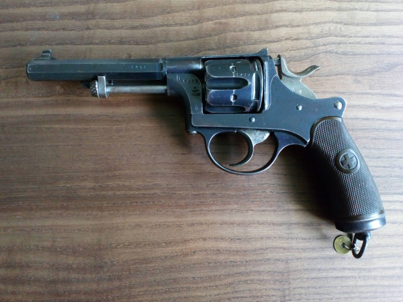 Revolver Galand-Schmidt M1882 