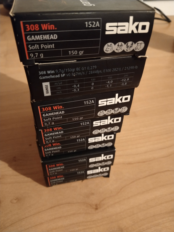 Náboje 308 win a 223 rem