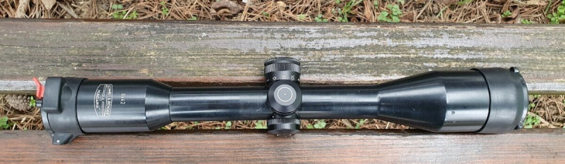 Puškohled optika Schmidt Bender 6x42 s cervenym bodem
