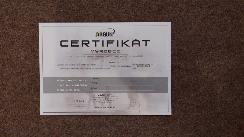 Balistická přilba
