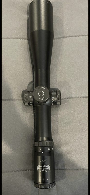 Prodám puškohled Schmidt Bender PM II 4-16x50