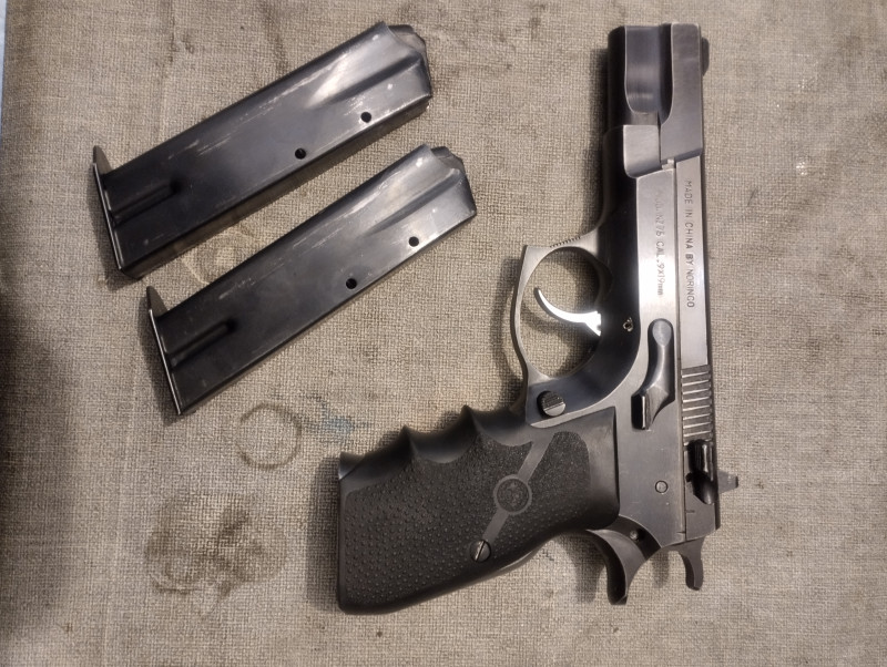 Norinco NZ 75  V RÁŽI 9MM LUGER