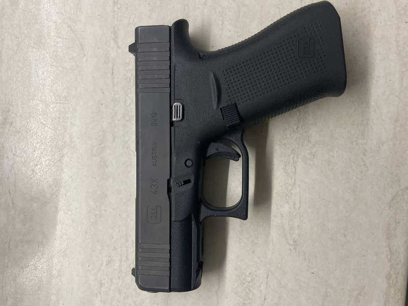 Glock 43x rail + vnitřní kydex