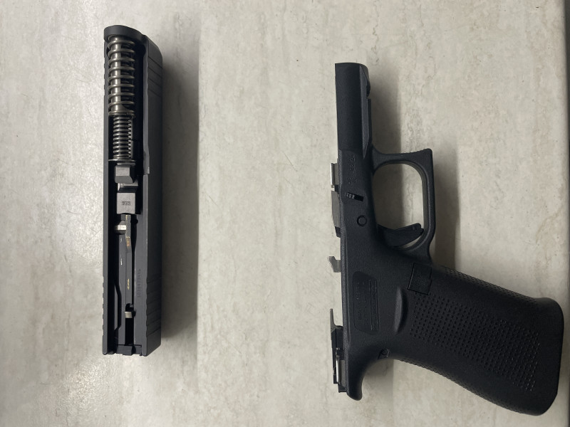 Glock 43x rail + vnitřní kydex