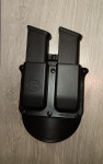 Nové pouzdro pro 2 dvouřadé zásobníky GLOCK, COLT