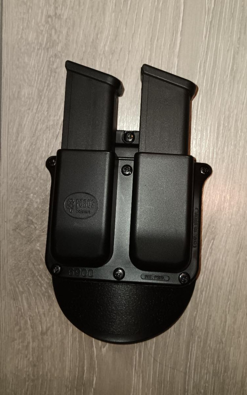 Nové pouzdro pro 2 dvouřadé zásobníky GLOCK, COLT