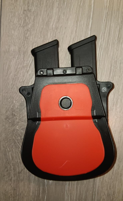 Nové pouzdro pro 2 dvouřadé zásobníky GLOCK, COLT